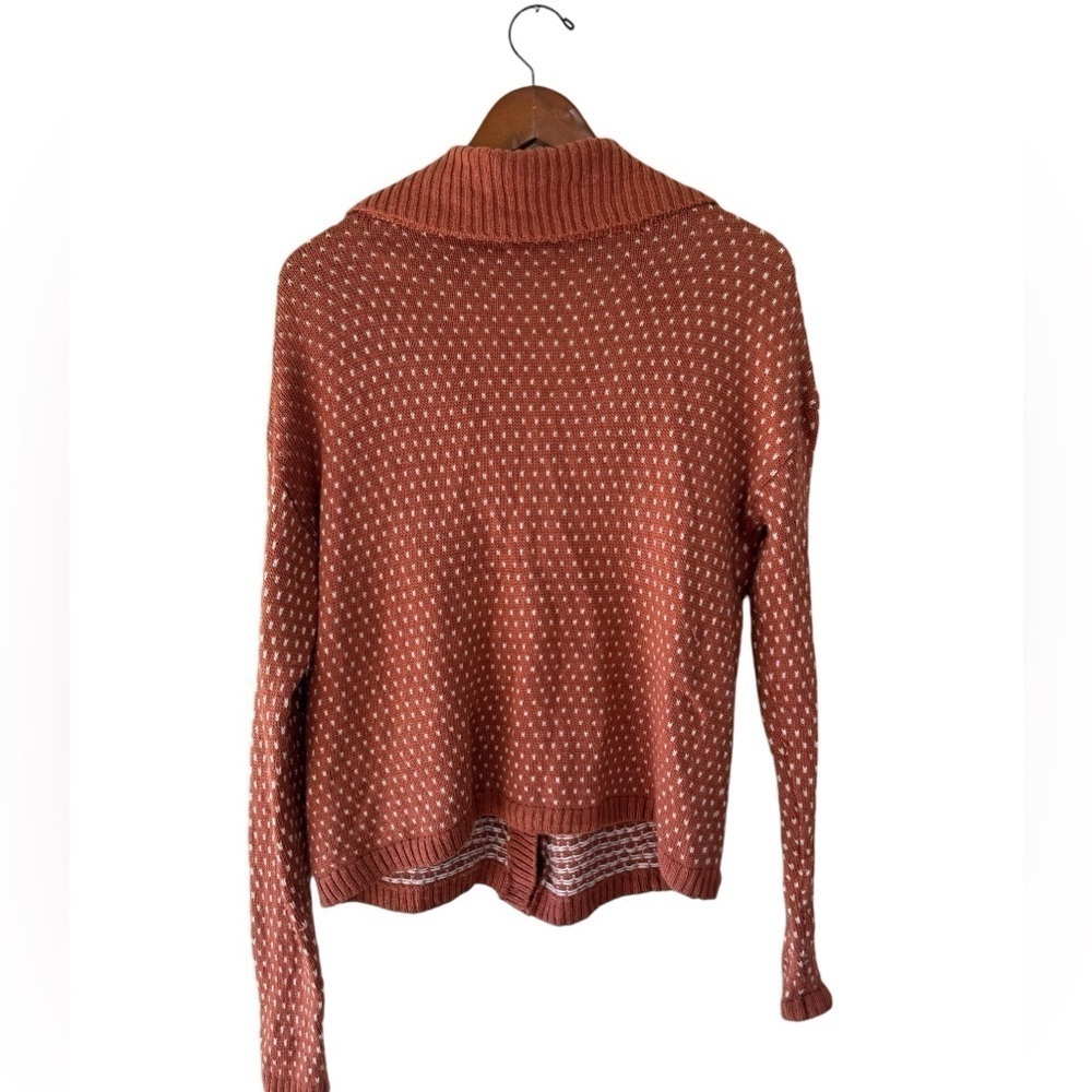 Garnet Hill Women’s Renee Wool Linen Blend Cardigan Size Small - Picture 8 of 8